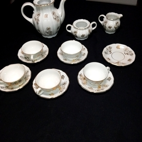 Other Vintage Tea Set Of 5 With Extra Plate Poshmark